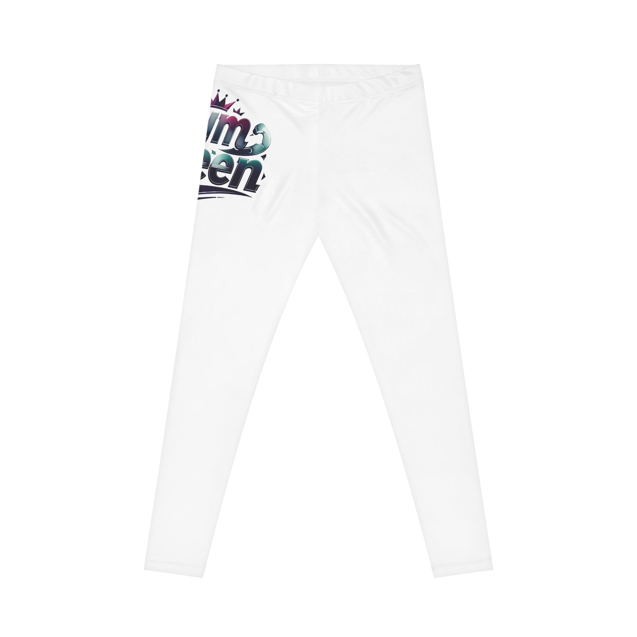 Queen Leggings Casual Women’s Leggings with 'Gym Queen' Graphic
