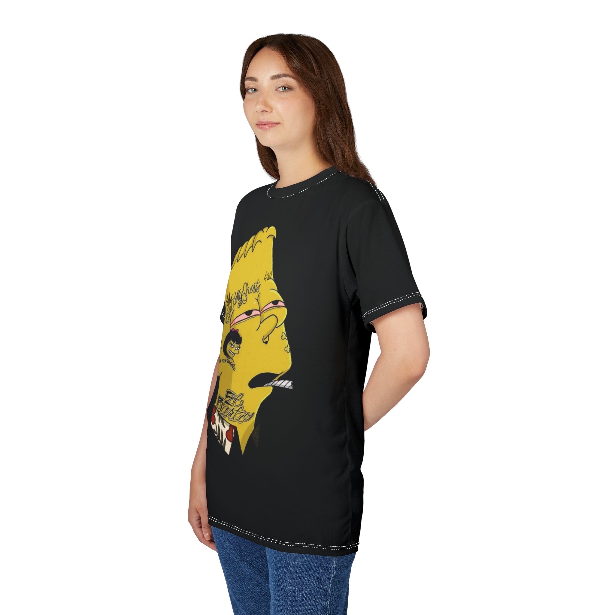 Bart-Inspired Tattooed Graphic Tee — The 420 Collection Unisex T-Shirt