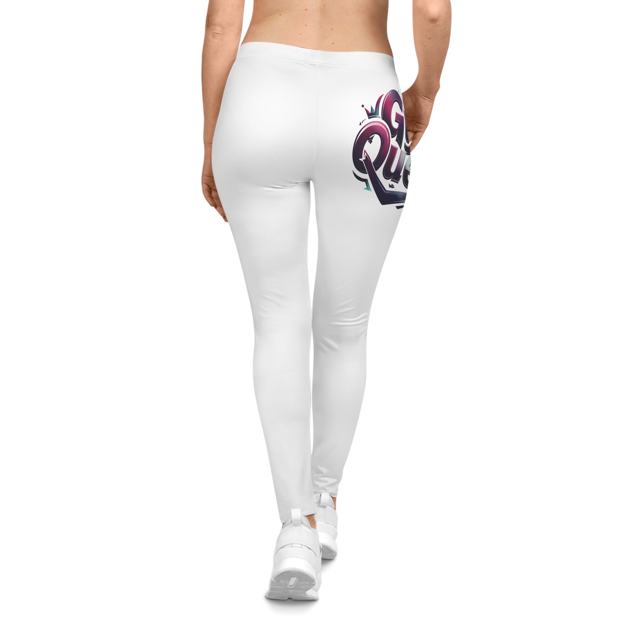 Queen Leggings Casual Women’s Leggings with 'Gym Queen' Graphic