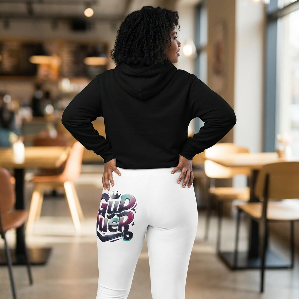 Queen Leggings Casual Women’s Leggings with 'Gym Queen' Graphic